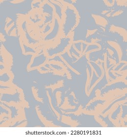 Abstract Rose Floral seamless pattern design for fashion textiles, graphics, backgrounds and crafts