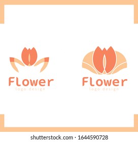 Conjunto de iconos y logotipos de las flores de la Rosa . Se puede utilizar para la floristería, el salón de belleza, el spa o el estudio de yoga