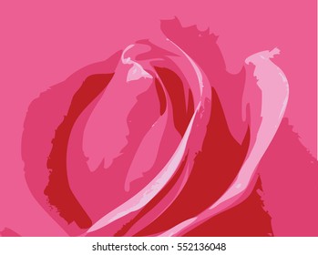 Abstract Rose grunge textured