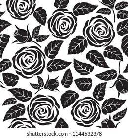 abstract rose pattern (seamless)