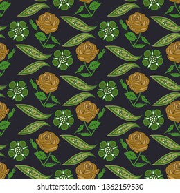 Abstract rose Pattern (Vector design)