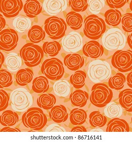abstract rose seamless background