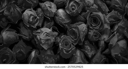 abstract rose surface texture background EPS 10