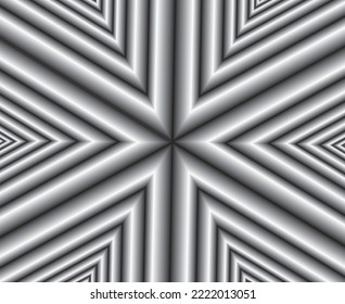 Abstract rotated colorful lines , black background. Geometric art. Design element. Digital image with a psychedelic stripes.Design element for prints, web, template