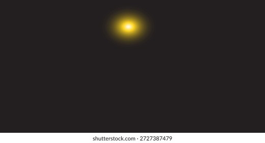 Abstractas círculo de neón giratorio en color dorado. Anillo luminoso. Túnel espacial. Elipse de color led. Ilustración 3D. Agujero vacío. Portal luminoso. Bola caliente. centelleante giro.
