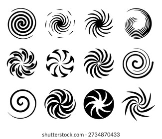 Abstract Rotation Shape Collection design 
