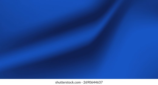 Abstract rough blue texture dark transition. Smooth transition color gradient. Simple mesh effect. Vector illustration.