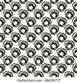 Abstract rough dotted background. Seamless pattern.