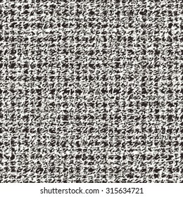 Abstract rough grid checked seamless pattern.