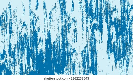 Abstract Rough Grunge Blue Texture Background Design