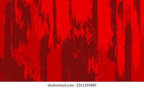 Abstract Rough Red Grunge Texture Design Background