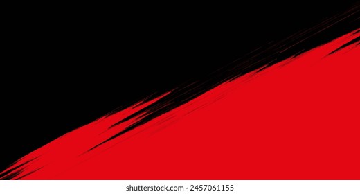 Abstract Rough Red Grunge Texture Design Background style vector illustration	