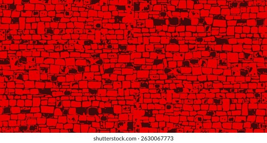 Abstract Rough Red Grunge Texture Design Background