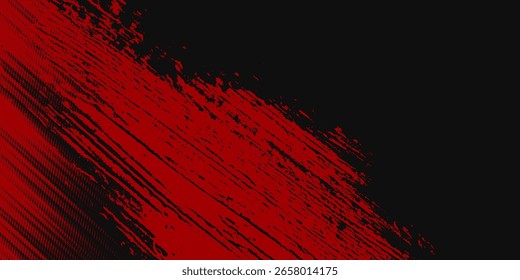 Abstract Rough Red Grunge Texture Design Background. Grunge halftone dots vector texture background. Border Frames. isolated white background,modern grunge arts