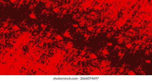 Abstract Rough Red Grunge Texture Design Background