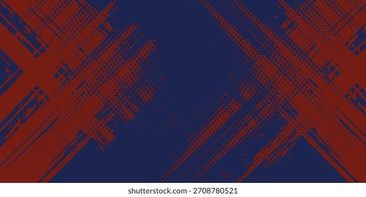 Ilustración de Vector de fondo de diseño de textura de grunge rojo áspero Abstractas