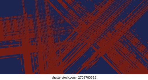 Ilustración de Vector de fondo de diseño de textura de grunge rojo áspero Abstractas