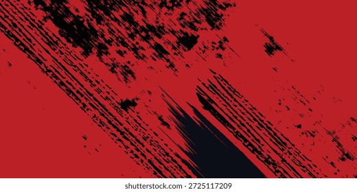 Abstractas áspero rojo Grunge textura diseño de fondo. ilustrador de Vector