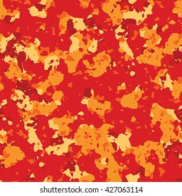 Abstract rough shapes spotty textured background. Seamless pattern.