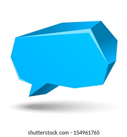 Abstract rough speech bubble for Your Own Design