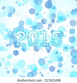 Abstract round background. Vector illustration.