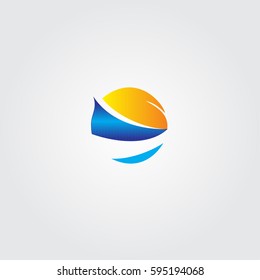 Abstract round Business Logo