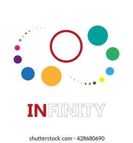 Abstract round  design logo
