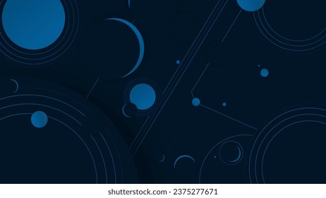 abstract round element innovation graphic background