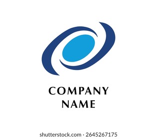 Abstractas Plantilla de diseño de logotipo redondo. Símbolo de Vector creativo.