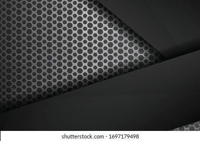 Abstract of round metal mesh texture for background. Metal perforated with round holes. business background business background Abstract business 