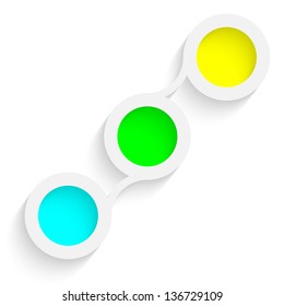 abstract round object