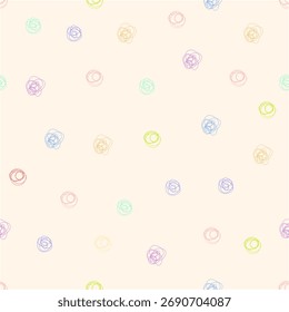 abstract round pattern background seamless motion