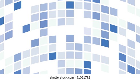 abstract round pixel points mosaic background