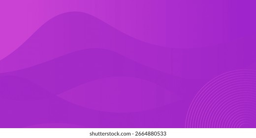 Abstractas fondo púrpura redondo. Composición de Formas dinámicas. Diseño moderno y creativo en Ilustración vectorial 