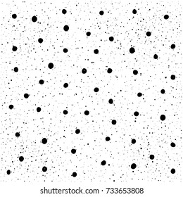 Abstract round seamless patten background. Monochrome black and white patten for design greeting card, modern party invitation, halloween holiday menu, bag print, t shirt design etc.