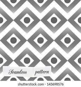 abstract round seamless pattern can be used for wallpaper, website background, textile printing