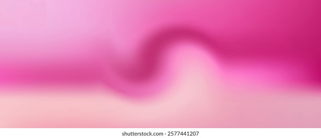 Abstract round shape soft pink coral pastel color gradient blurry grainy texture background.