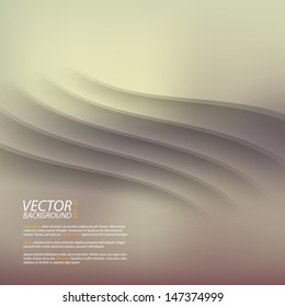 Abstract round shapes background. Vector illustration