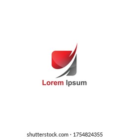 Abstract round square unique Business logo