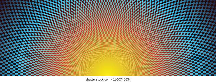 Abstract Round Sun Shade Vector
