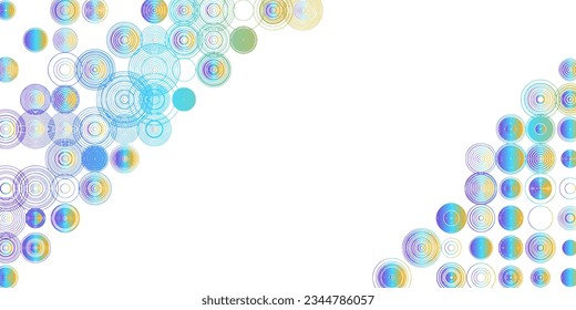 Abstract round texture. Vector background, banner, etc.