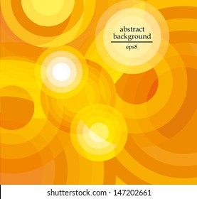 Abstract rounded background