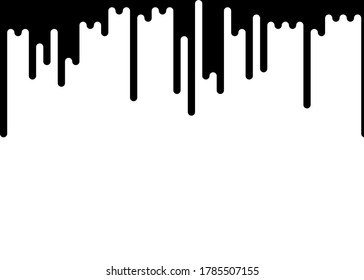 Abstract Rounded Color Lines halftone transition background illustration