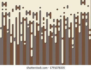 Resumen Líneas de color redondeadas semitonos ilustración de fondo de transición