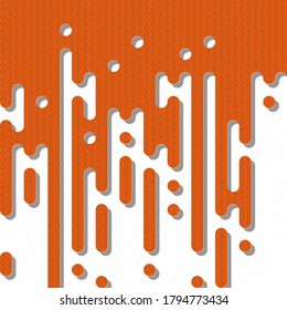 Resumen Líneas de color redondeadas semitonos ilustración de fondo de transición