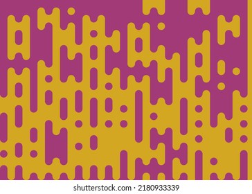 Abstract Rounded Color Lines halftone transition background illustration
