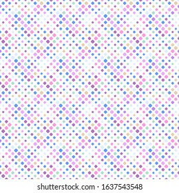 Abstract rounded diagonal square pattern background - geometrical colorful vector design