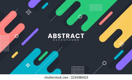 Abstrakter, abgerundeter Hintergrund. Minimalistischer Halbtonhintergrund mit einfacher Kombinationsfarbe. Geeignet für Banner, Poster, Flyer oder Präsentationshintergrund.
