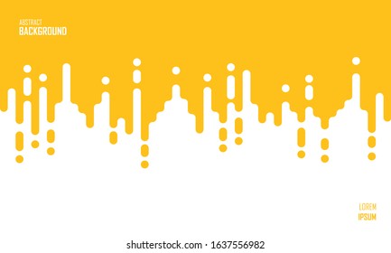 Abstract Rounded Lines Halftone Transition, Colorful geometric background. Liquid abstract background design. Fluid vector gradient design for banner, post. Vector Background Illustration