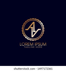 Abstract rounded ornament logo icon vector design